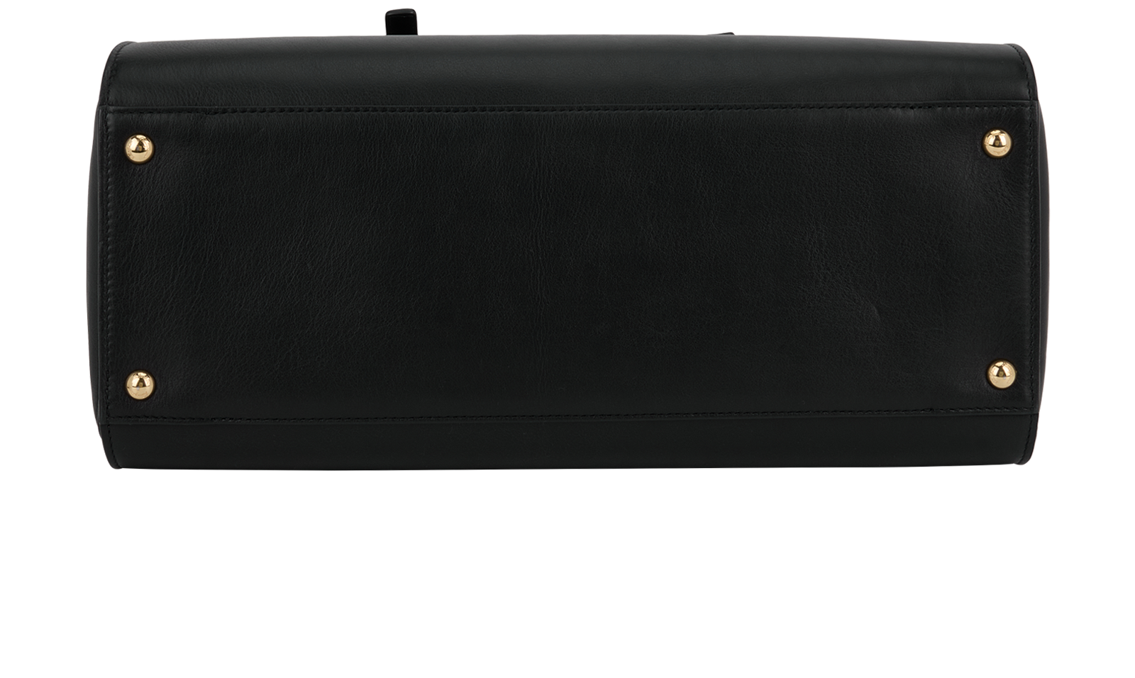 Emmy Tote, &pound;330, Handbags, Black, Leather, Top view